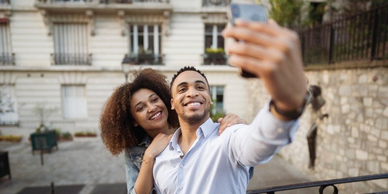 finding the perfect selfie angle